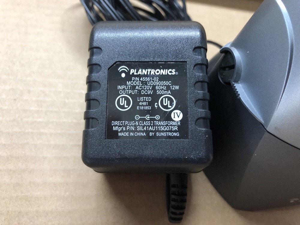 Plantronics CS55 Base Unit and AC Adapter Charger