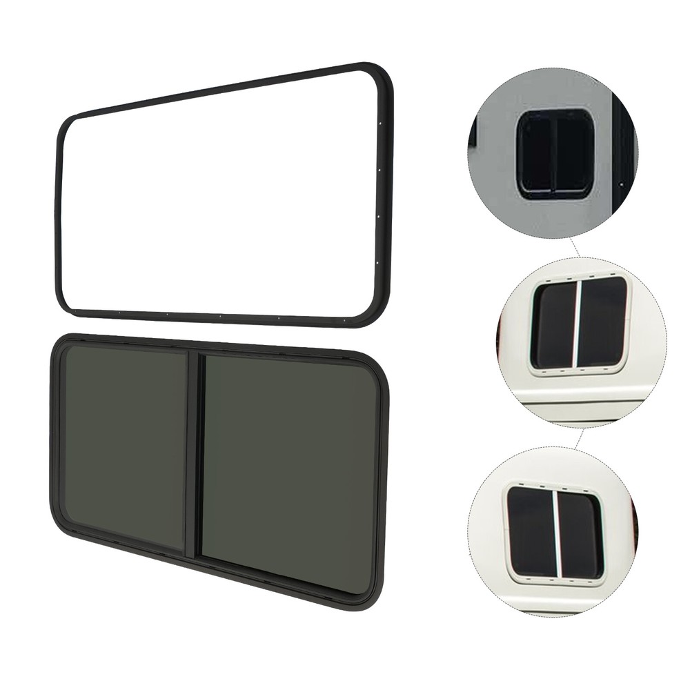 RV Window Horizontal Sliding Windows Multiple Wall Thicknesses Waterproof