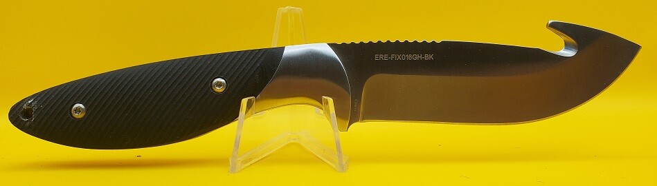 ELK RIDGE EVOLUTION GUT HOOK HUNTING KNIFE ERE-FIX016GH-BK