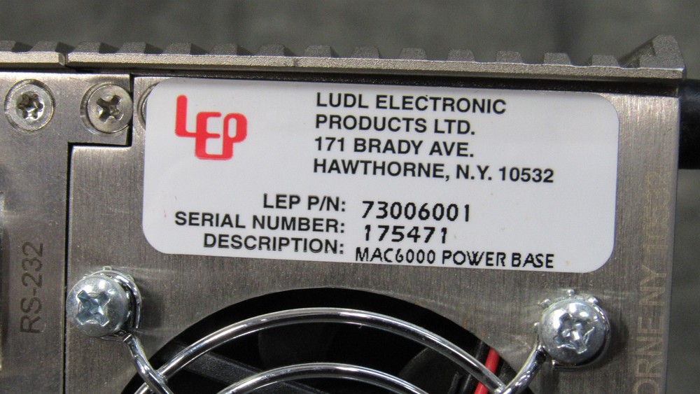 LEP LUDL MAC 6000/MAC6000 Microscope Automation Controller; Loaded, WARRANTED