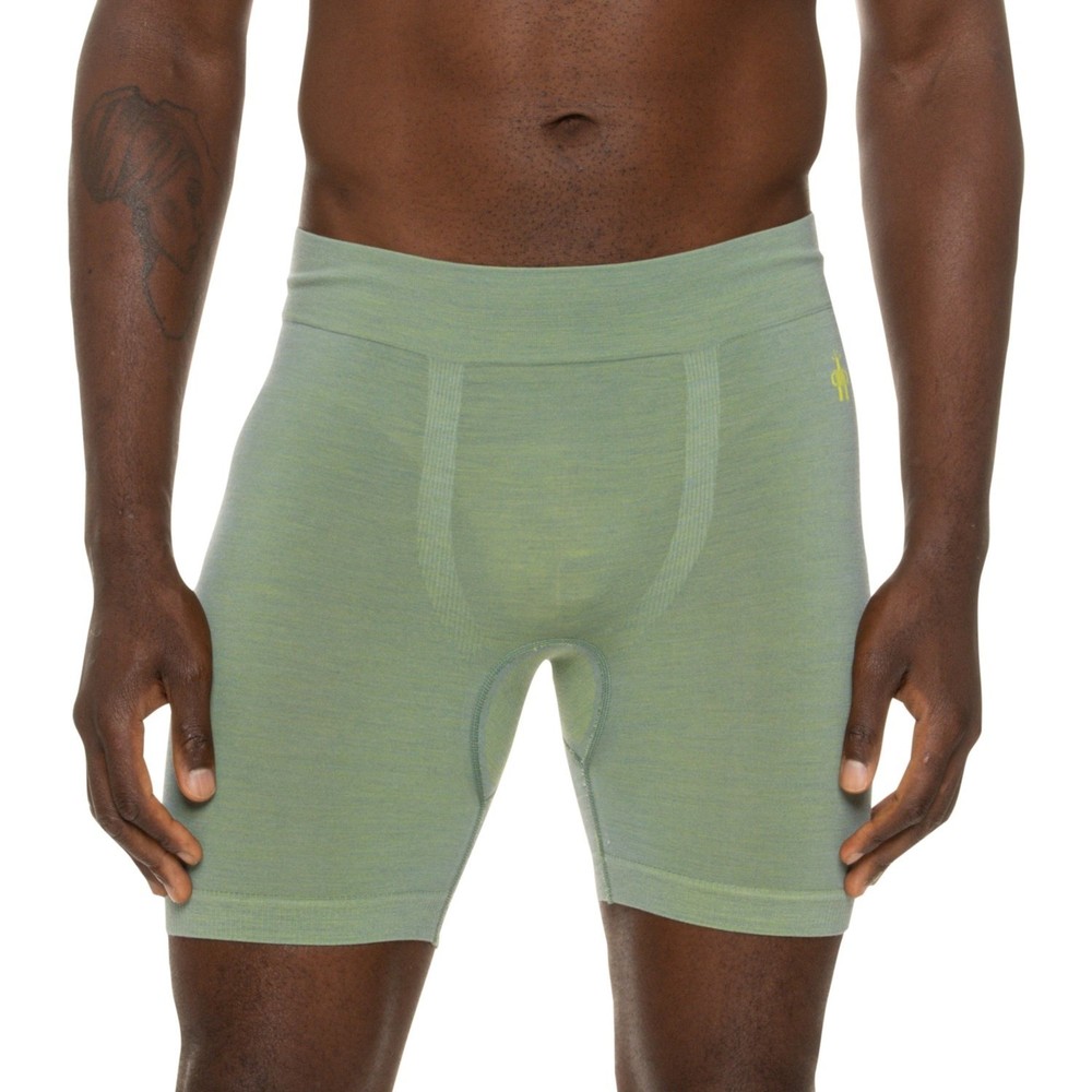 $48 SmartWool Men's Everyday Boxer Briefs 6" - Lead- Medium - New With Tags