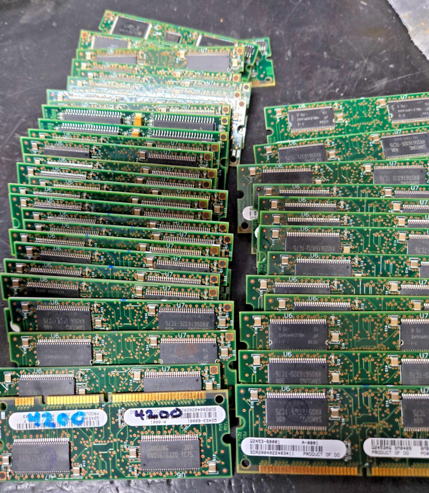 HP Printer Memory Module – 8MB Flash + 64MB SDRAM Combo untested pulls