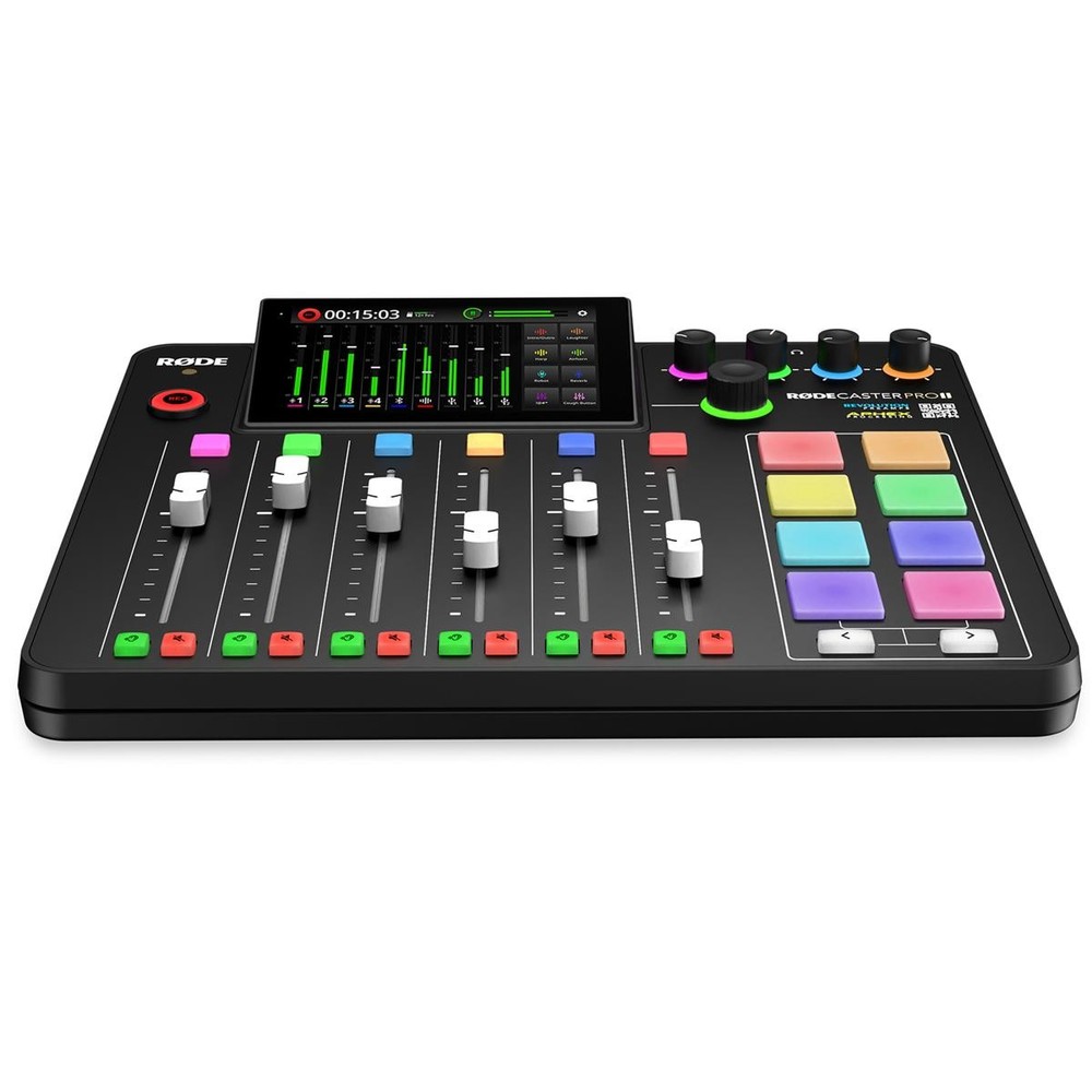 Rode RODECaster Pro II Integrated Audio Production Studio Console Bundle with TA