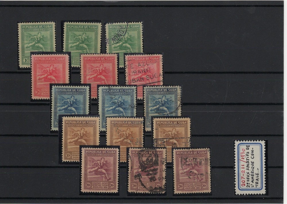 Olympic Sport Stamps 1930
