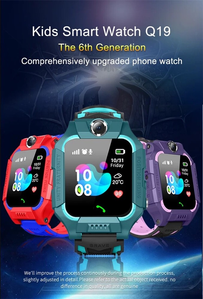 Smart Watch For Kids, Activity Tracker, SOS Function, Kids School Mode, GPS Loca
