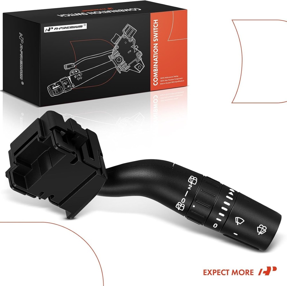 A-Premium Windshield Wiper Switch Assembly Compatible with 2011-2019 Ford