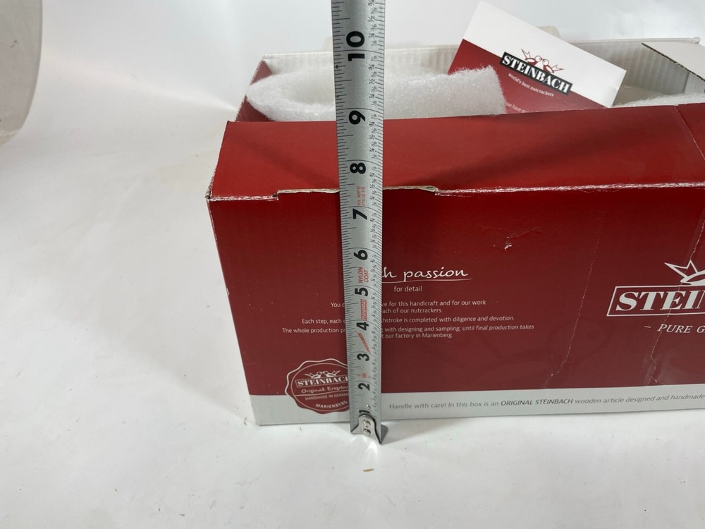 Steinbach Erzgebirge Germany Nutcracker Troll Irish Patrick Nutcracker BOX ONLY