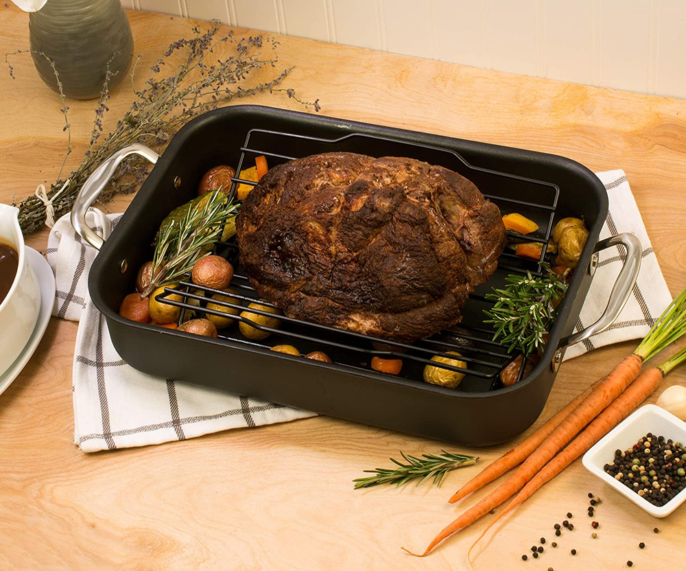 HIC Kitchen Roasting Racks, Adjustable, Non-Stick