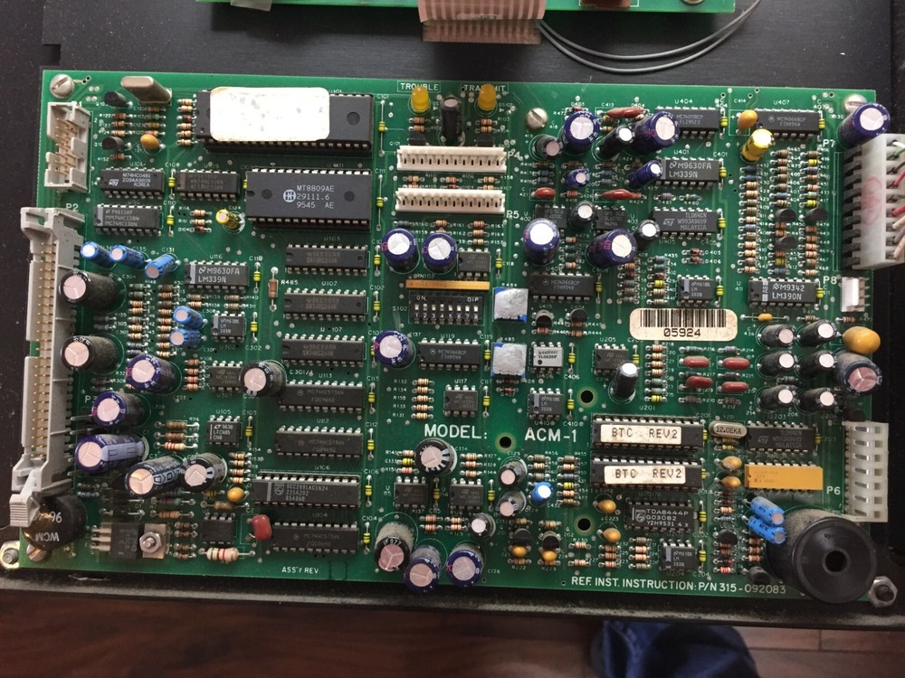 Siemens Cerberus Pyrotronics ACM-1 Fire Control Panel