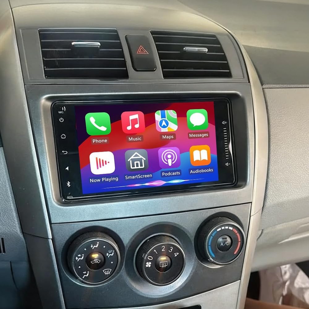 Corolla 2009-2013 7" Android14 Stereo Wireless Carplay GPS Bluetooth Camera