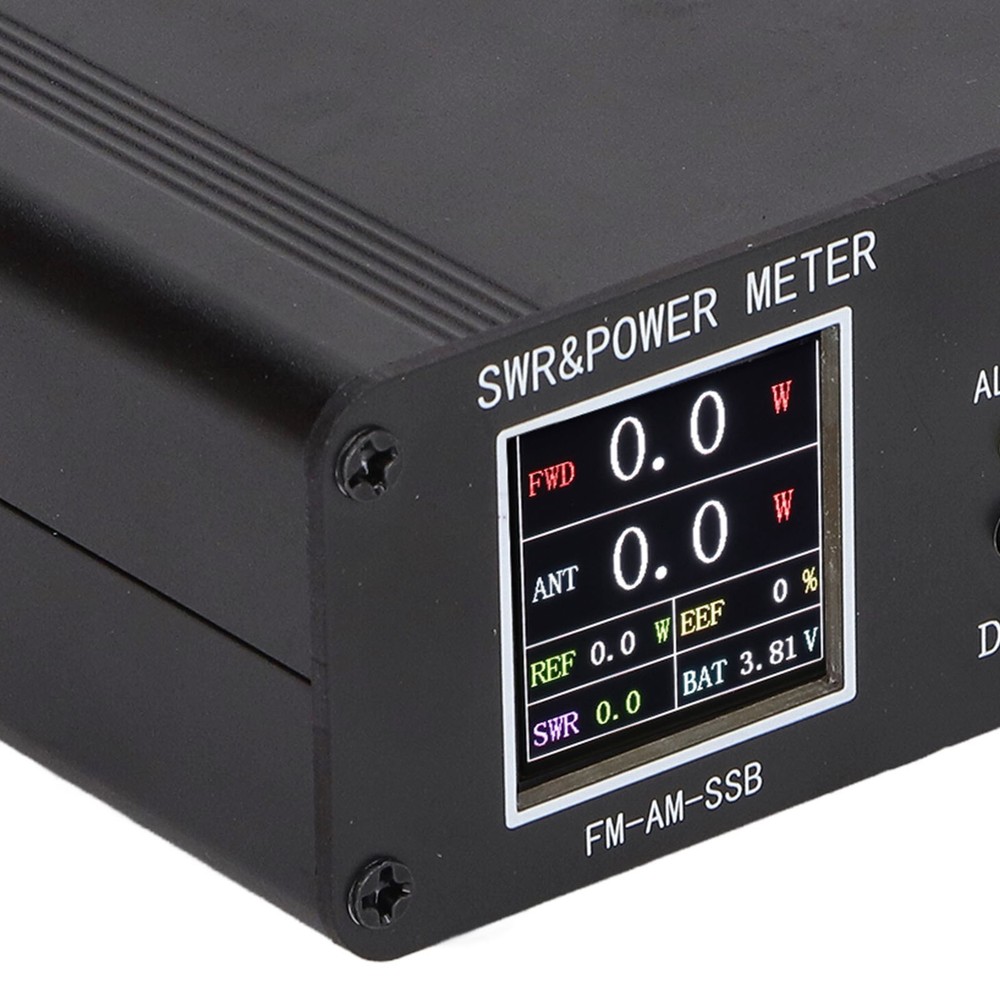 SWR Power Meter 120W Digital Display Standing Wave Meter Frequency Tester