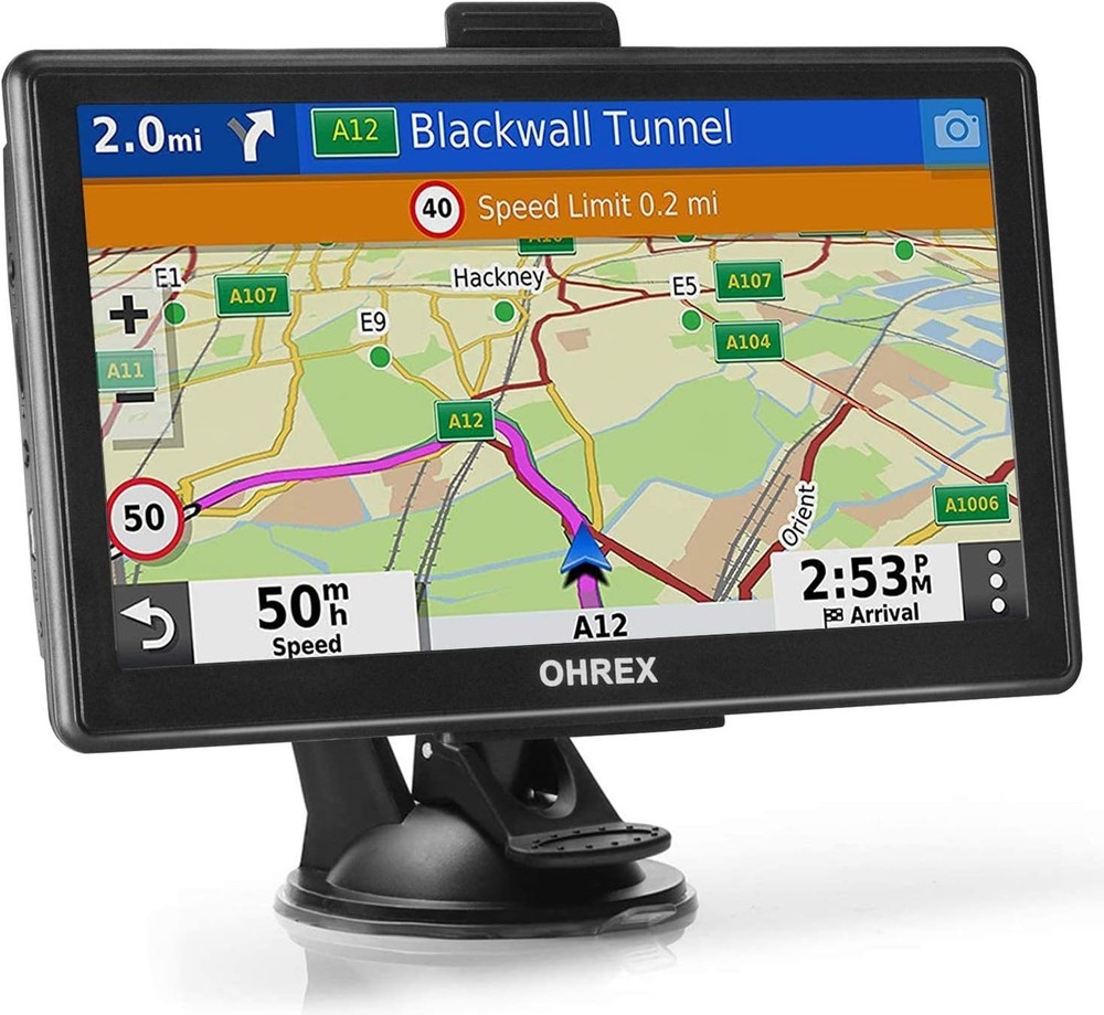 Professional Truck GPS 7” – Bluetooth & Lifetime Updates for Safe Navigation