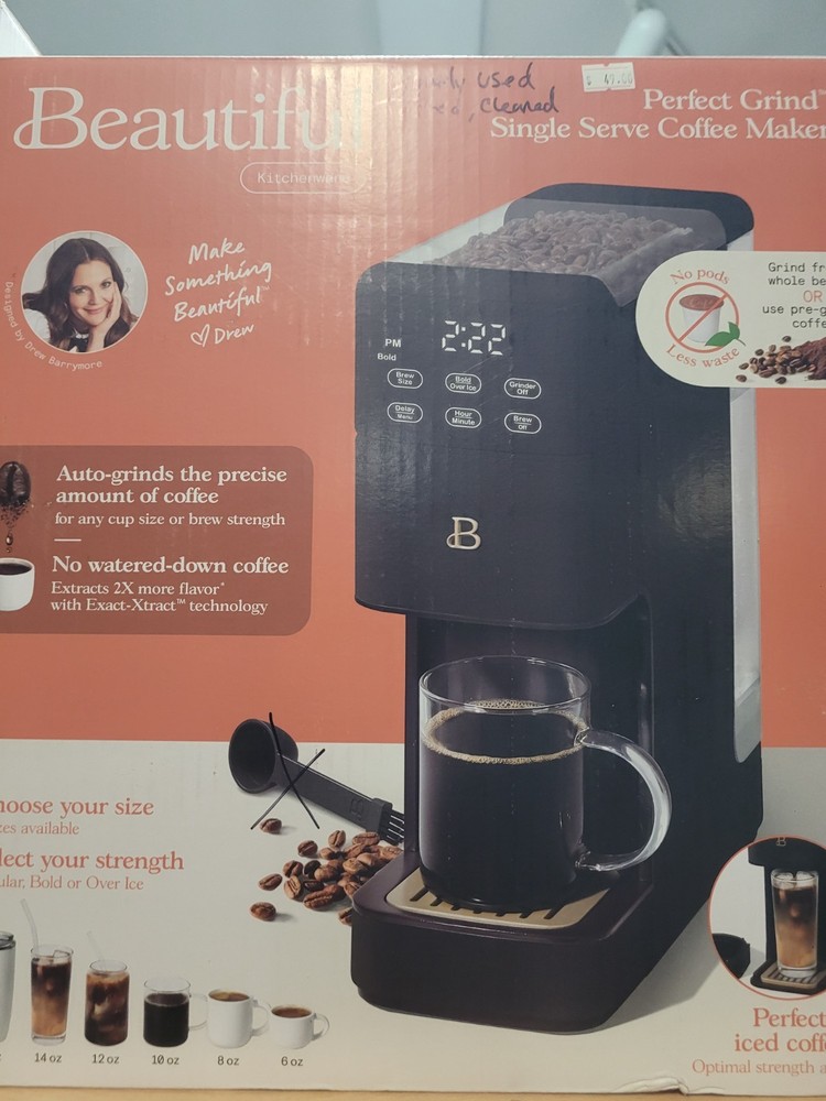 Beautiful Perfect Grind Programmable Single Serve Coffee Maker
