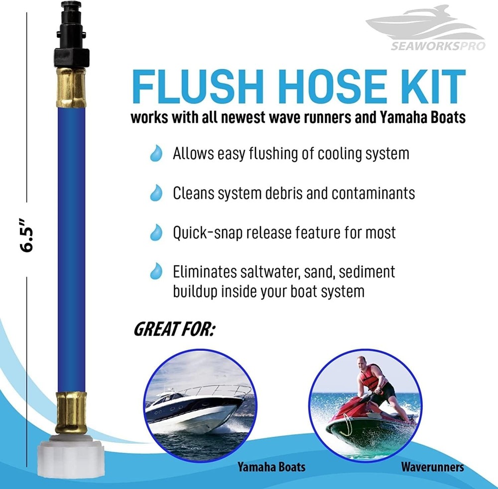Yamaha Waverunner Flush Hose Adapter Kit - Efficient Engine Maintenance Tool