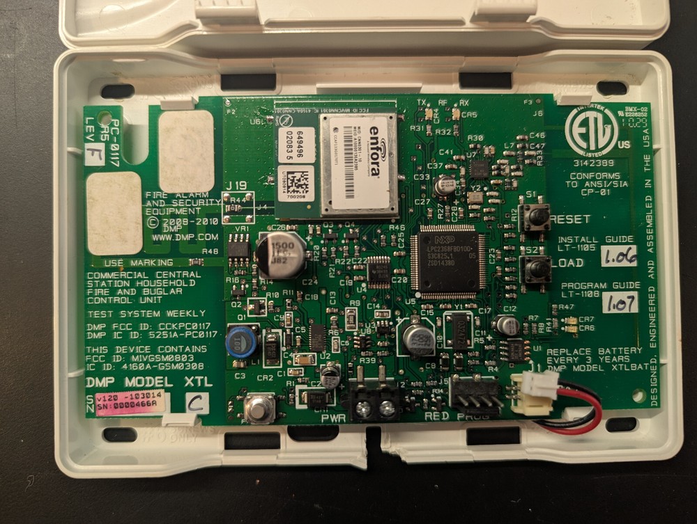 DMP XTLC Wireless Alarm Panel (Tested, working)