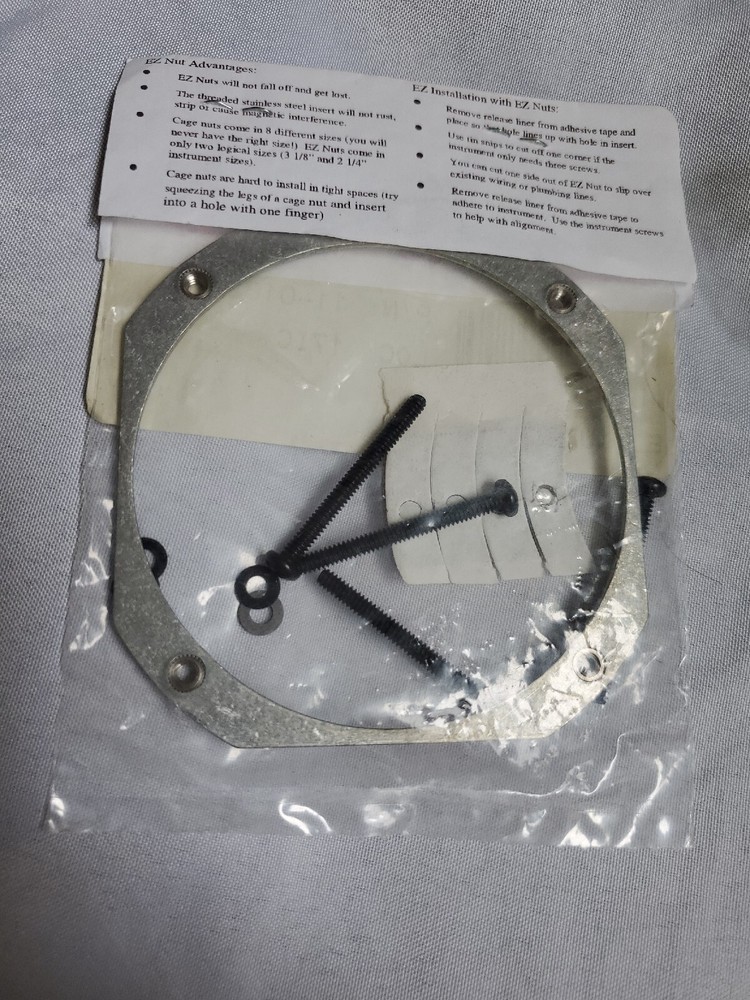 Superior Panel Technology Easy Nuts 2-1/4” bezel backing New