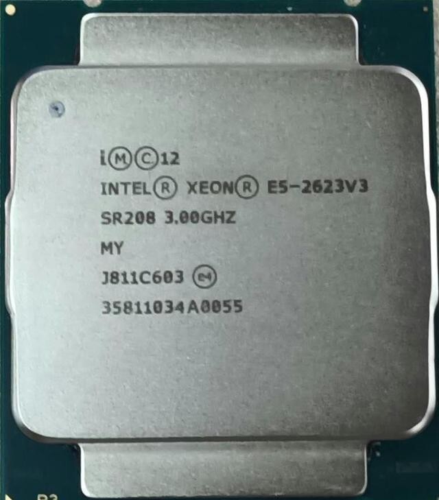 Intel Xeon E5-2623v3 3.0Ghz 4-Core 10M 105W SR208 Processor