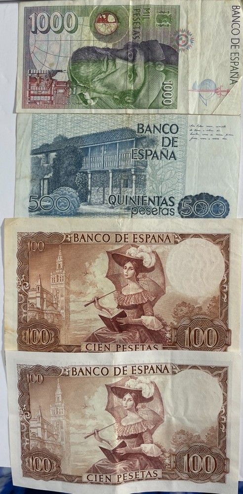 Spain 4 Mixed Notes (#156)