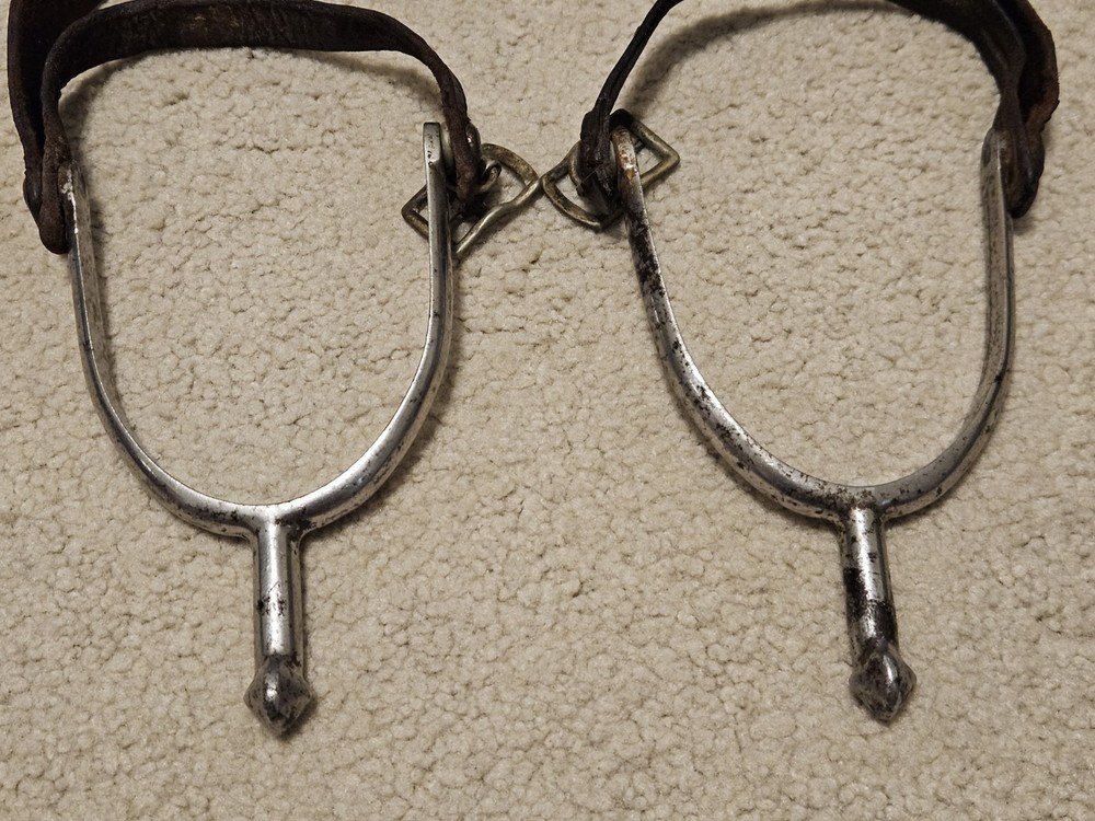 US Pre WW1 Model 1911 Cavalry Spurs RIA