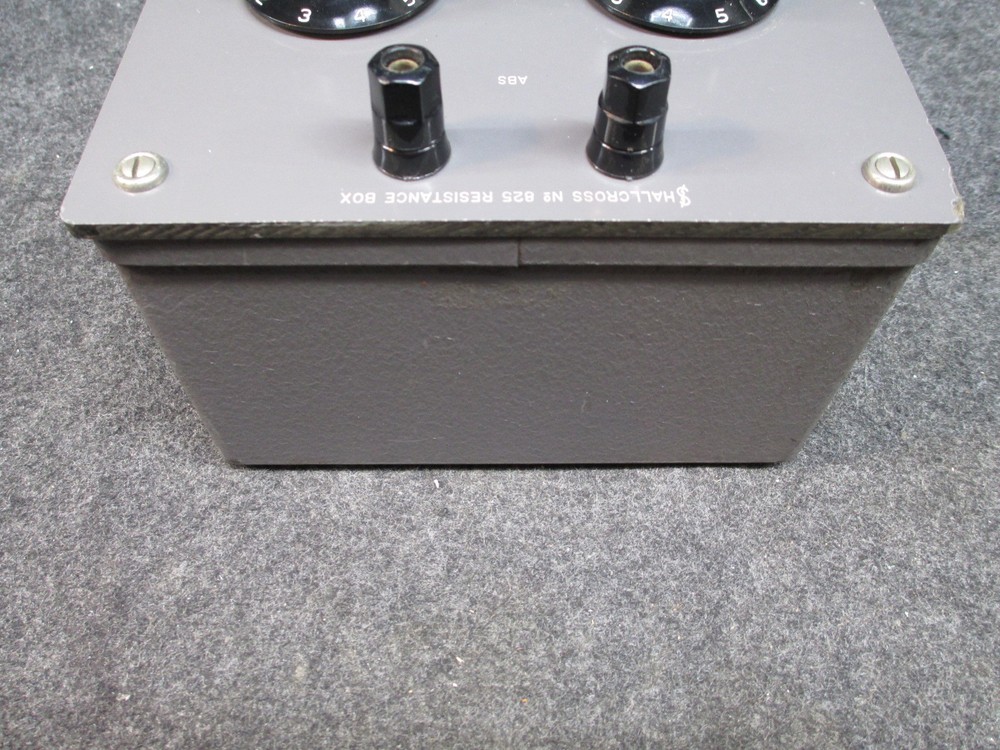 Shallcross 825 4-Dial Decade Resistance Calibrator Box