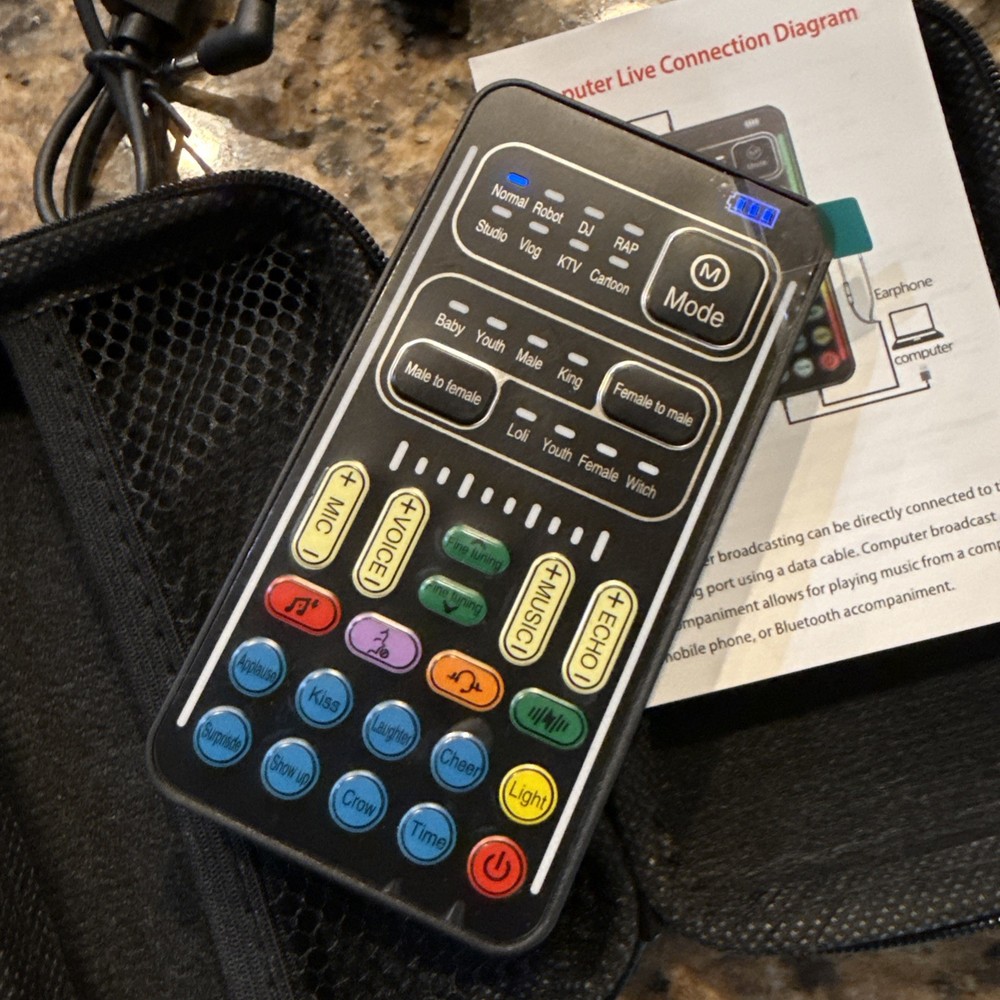 Sound Changer Lightweight Auditory Effects Box For Streamers And Content Maker