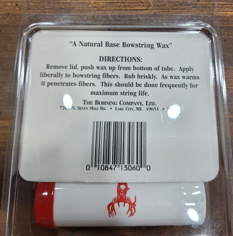 NIP Bohning Archery Tex-Tile Bow Wax