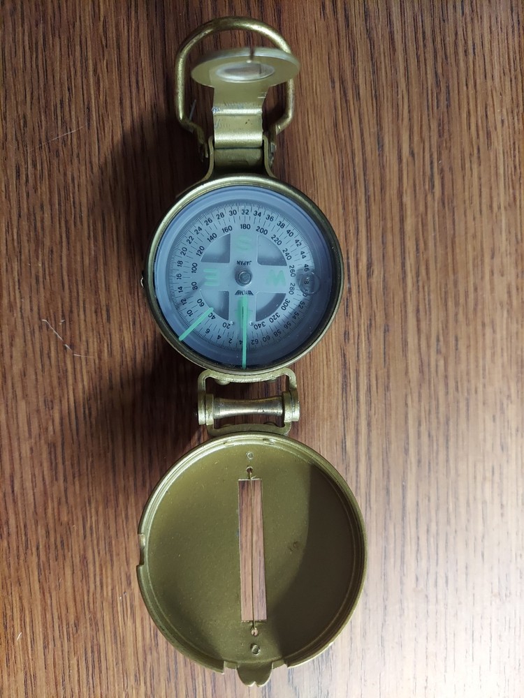 Lensatic Compass Military style Japan