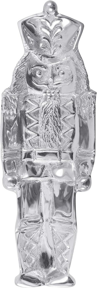 Nutcracker Nut Dish, 10"", Silver"