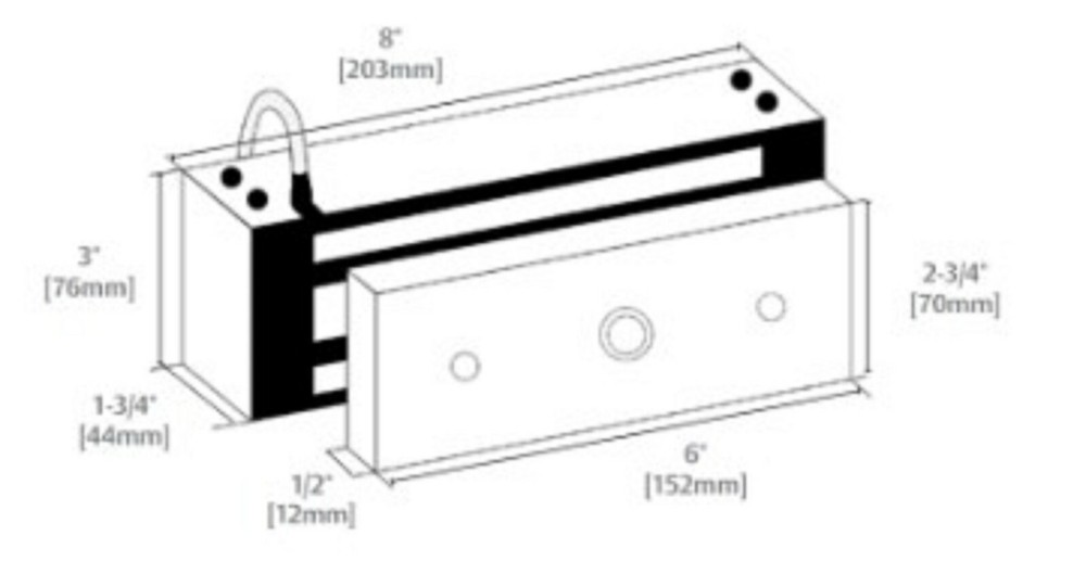 Securitron M62FD Magnalock Assa Abloy Maglocks