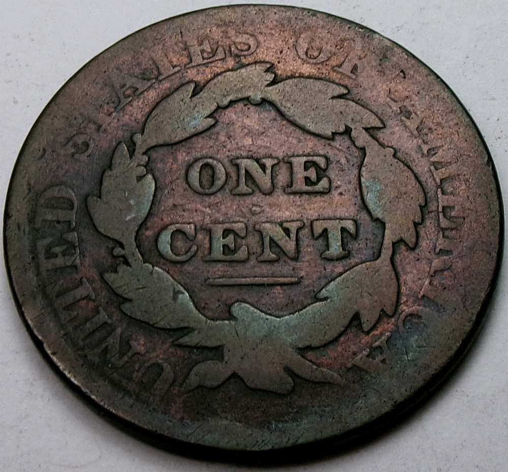 1827 Matron Head Large Cent