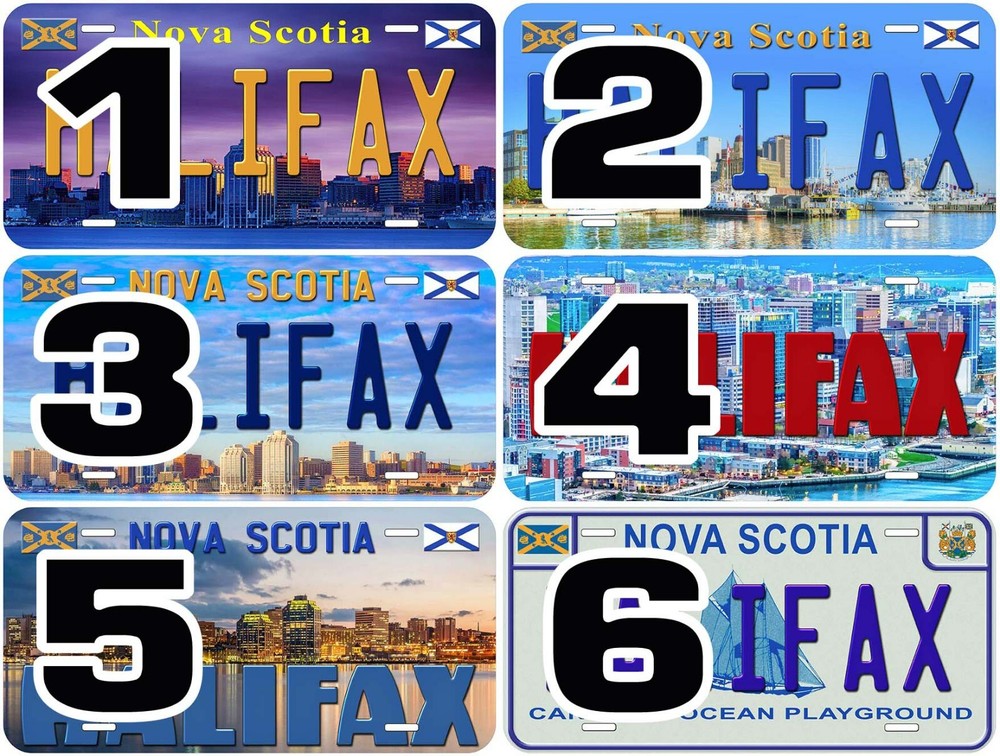 Halifax Canada Novelty Car License Plate
