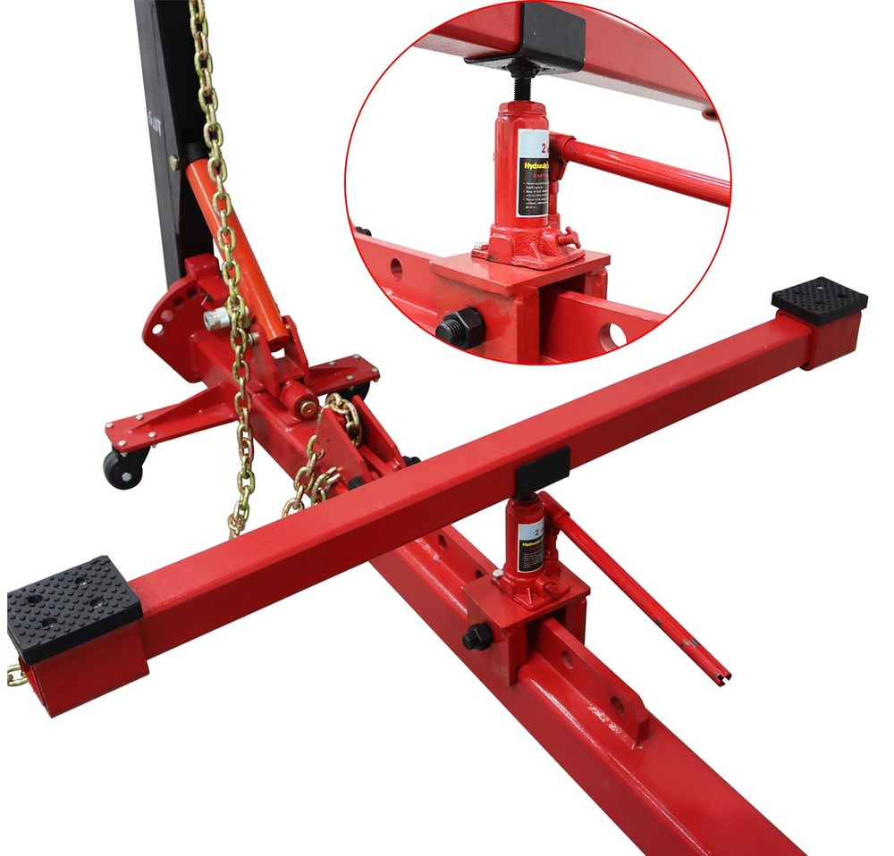 6600lbs Loading Capacity Car Frame Machine Auto Body Frame Puller Straightener
