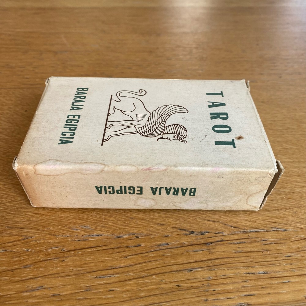 Vintage Baraja Egipcia Tarot Deck