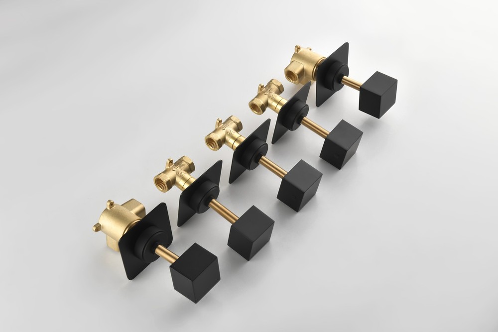 3/4" Cast Metal Volume Control Valve -Piece Extra High Flow Master Shower Volume