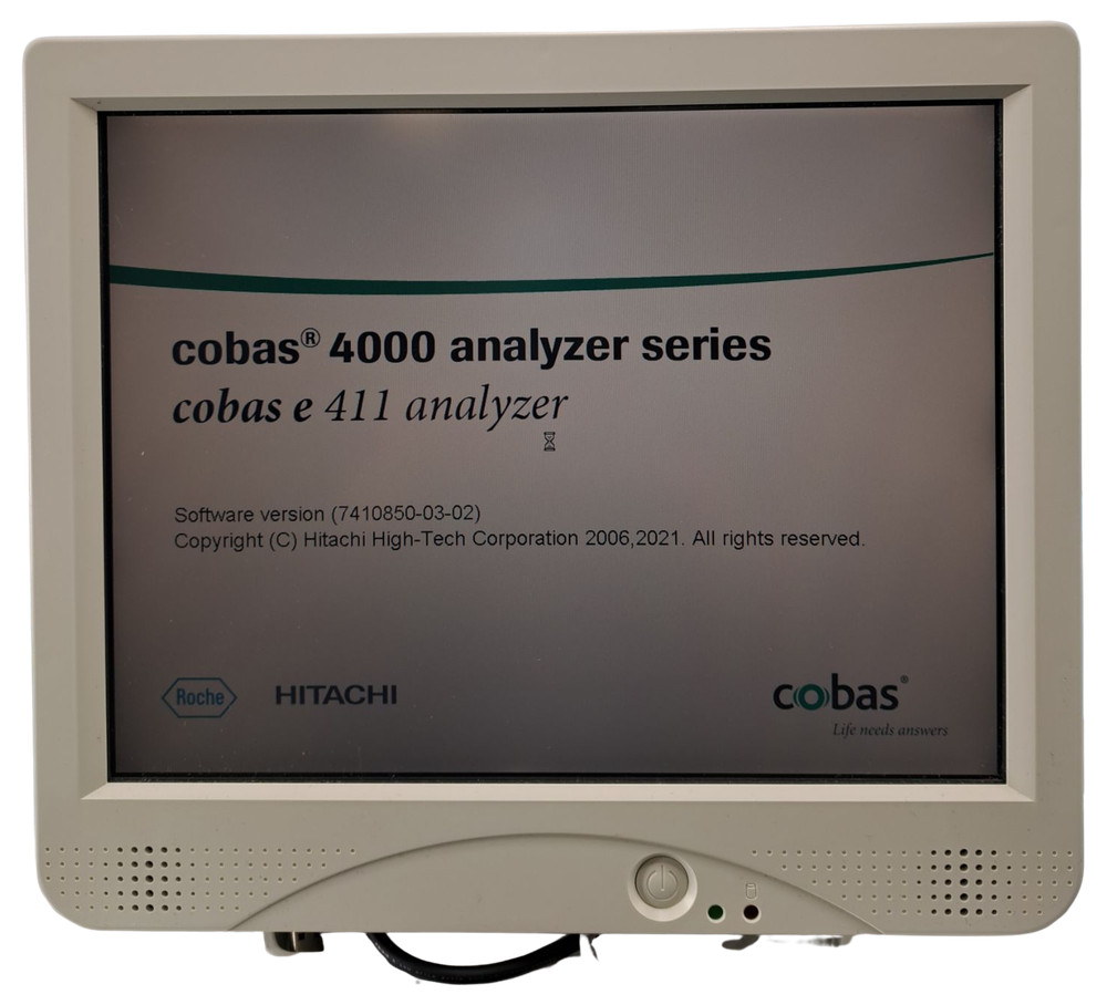 ROCHE COBAS E 411 IMMUNOASSAY ANALYZER