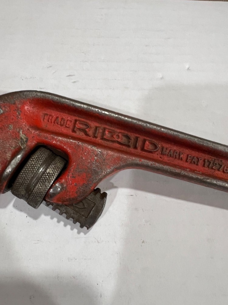 Ridgid 12" Offset Pipe Wrench E12 USA