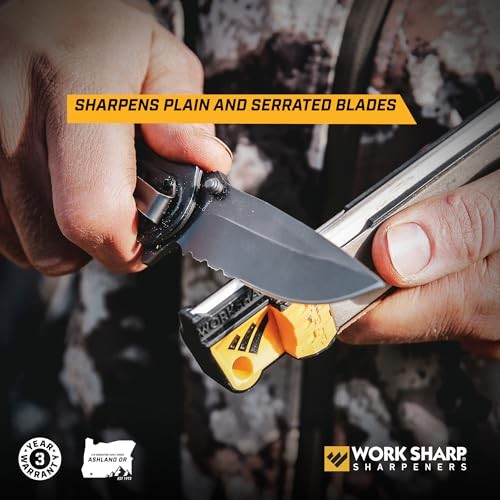 Guided Field Sharpener, Compact Travel Knife Sharpener Tool Single