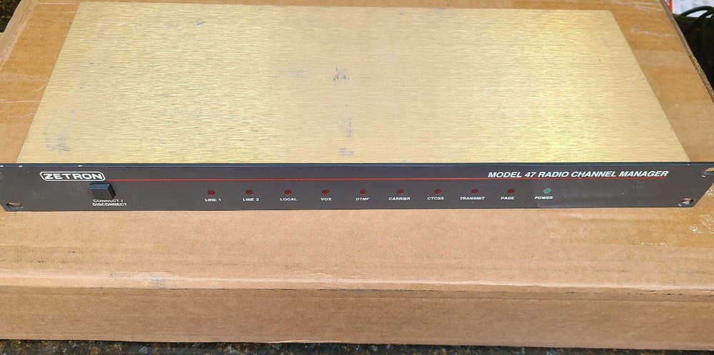 Zetron Model 47MT Multisite Repeater Panel - 901-9282