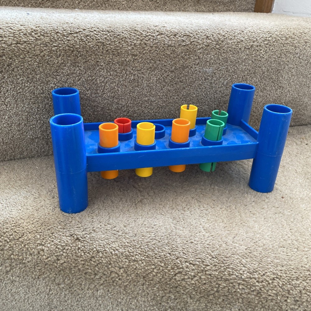 Mothercare Toy Pounding Bench, Missing Hammer 1970s