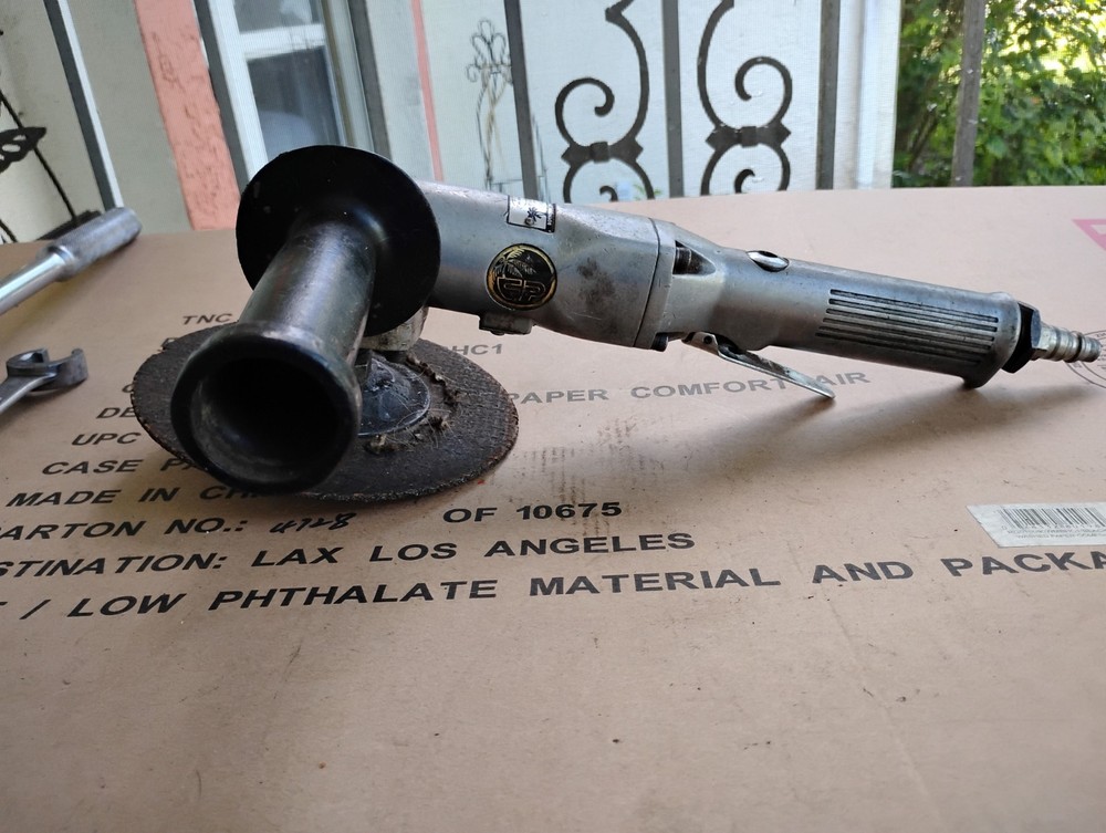 Florida Pneumatic Super Duty Angle Sander Polisher Grinder Pre-Owned