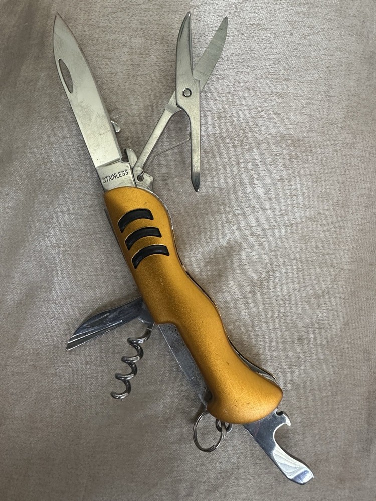 7 in 1 Multi-function Engraved “OTT DENTAL SUPPLY” Folding Tool High Quality