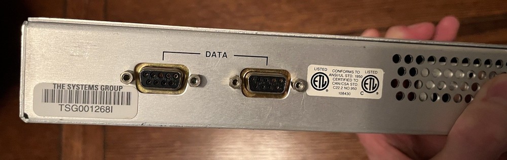 UNTESTED Philips CP 3832 Control Panel / Routing Switcher