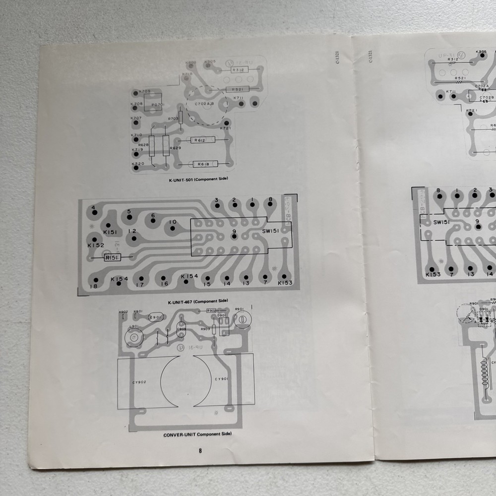 Sharp Electronics Color Television Model C-1321 Service Information