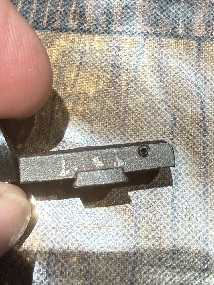 Lyman Great Plains Muzzleloader Buckhorn Rear Sight Dovetail