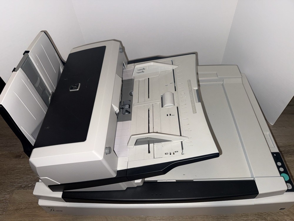 Fujitsu fi-6770 Flatbed Image Scanner Fully Working