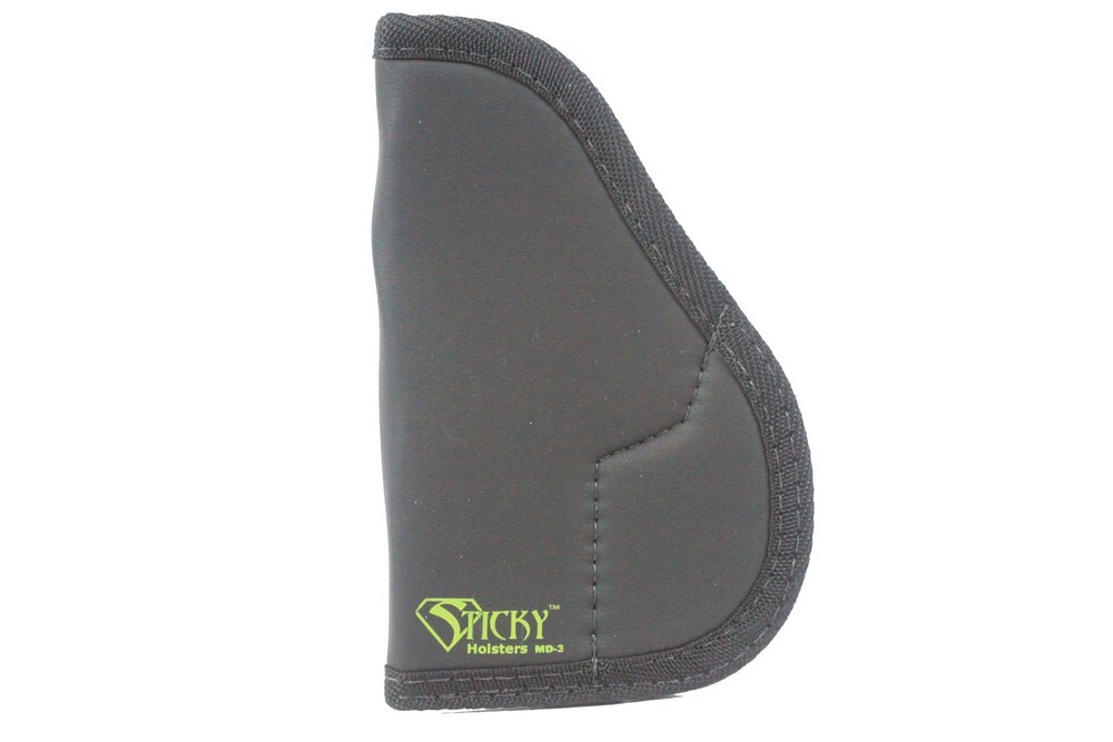 Sticky Pocket Holster For Small/Medium Frame Ambidextrous Black - MD-3