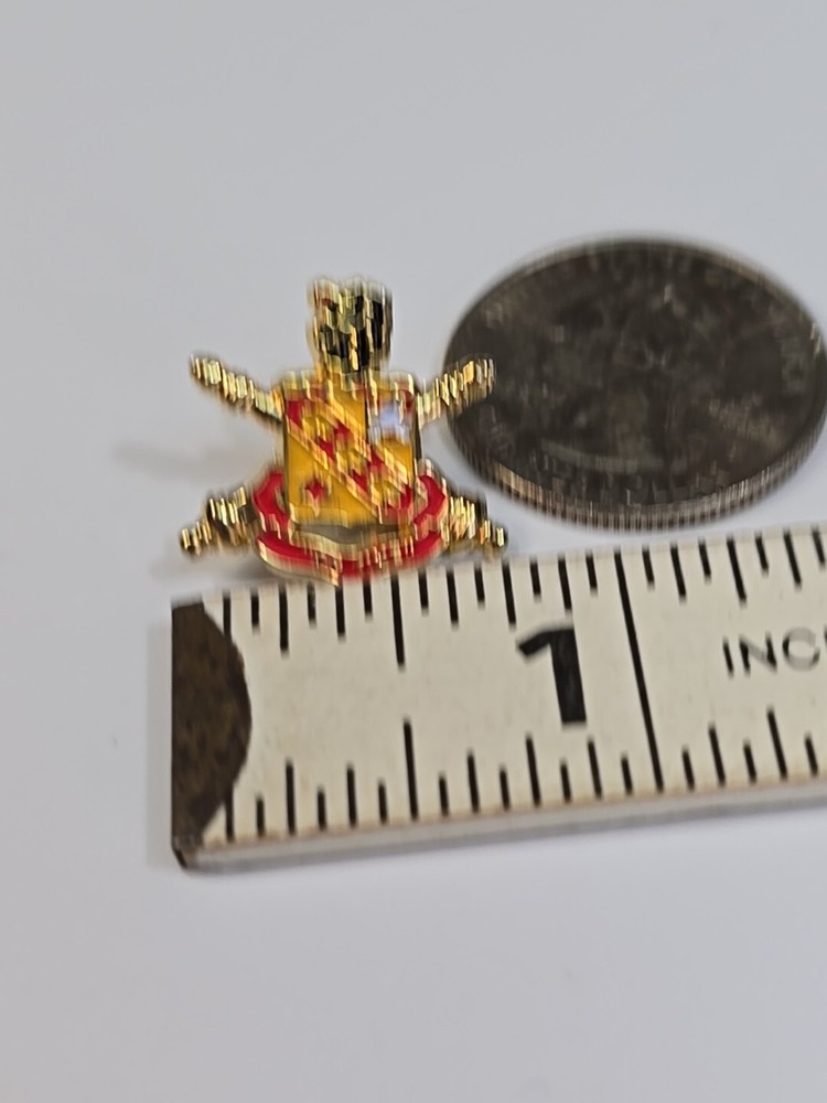 11th Field Artillery Regiment On Time Lapel Pin