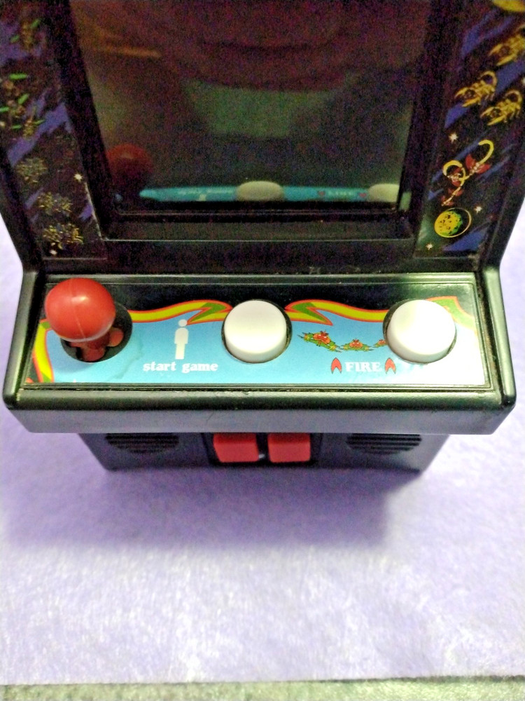 Galaga Retro Mini Arcade Game Basic Fun 09622 TESTED WORKS 2018