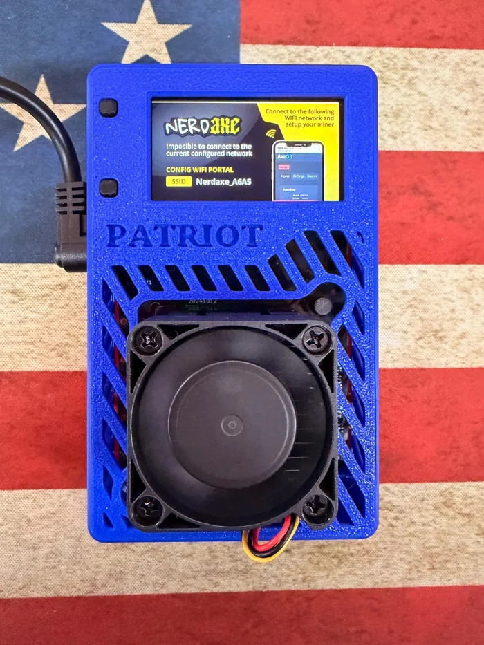 Patriot Crypto Bitcoin Miner Bundle - Nerdaxe + Copper Wallet