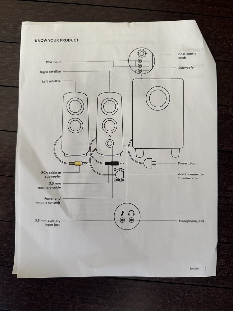 Logitech Z323 Speaker System with Subwoofer